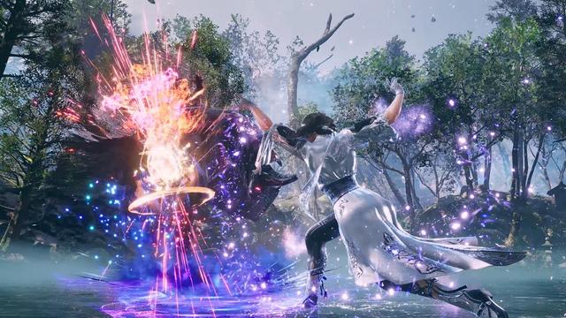 Jun Kazama displaying her martial arts skills