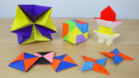Origami Basics  Learn to Fold 5 Modular Origamis