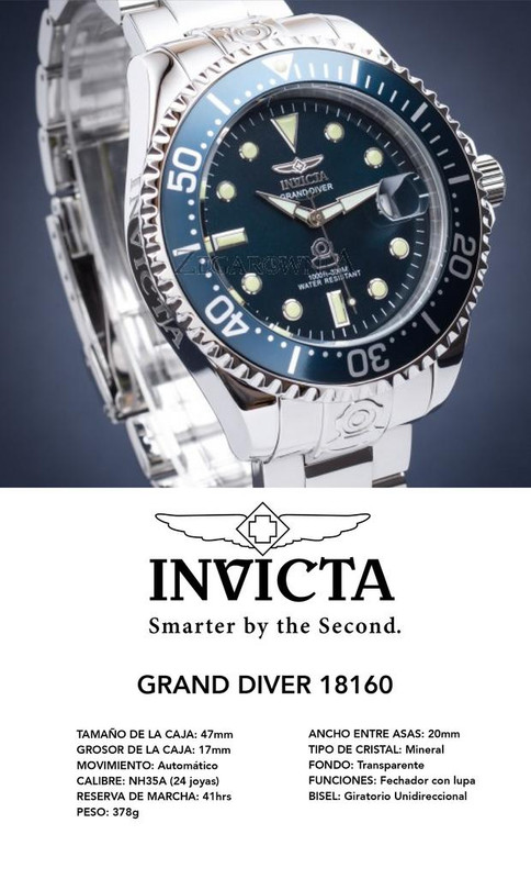 invicta pro diver 18160-01