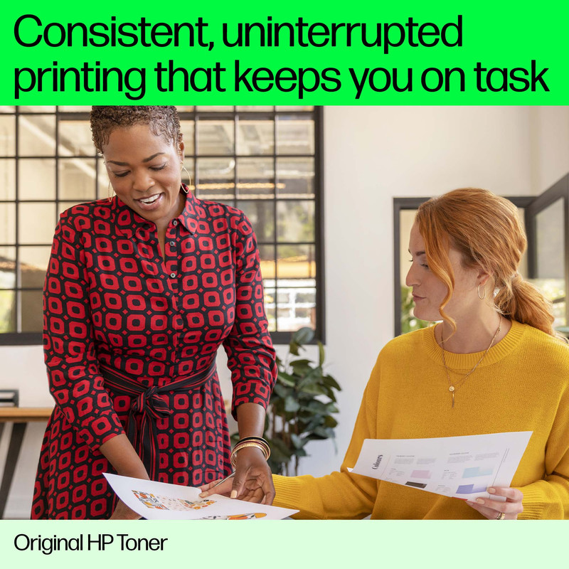 Una impresora HP LaserJet Pro en un entorno de oficina.