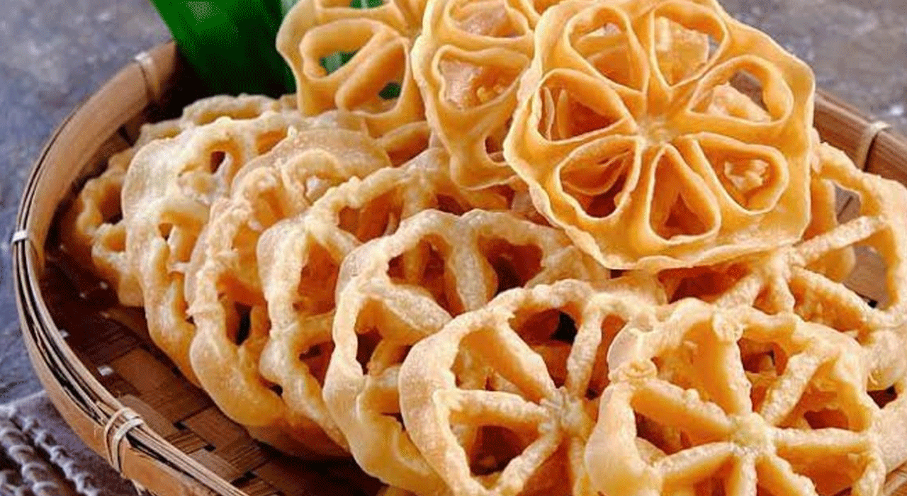 Kembang Loyang, Camilan Tradisional yang Renyah
