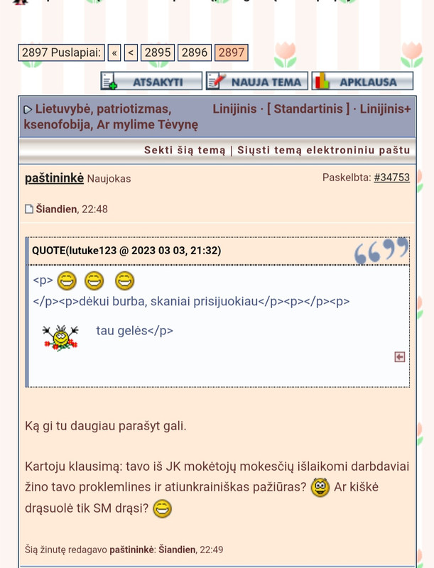 vartotojo kelta nuotrauka