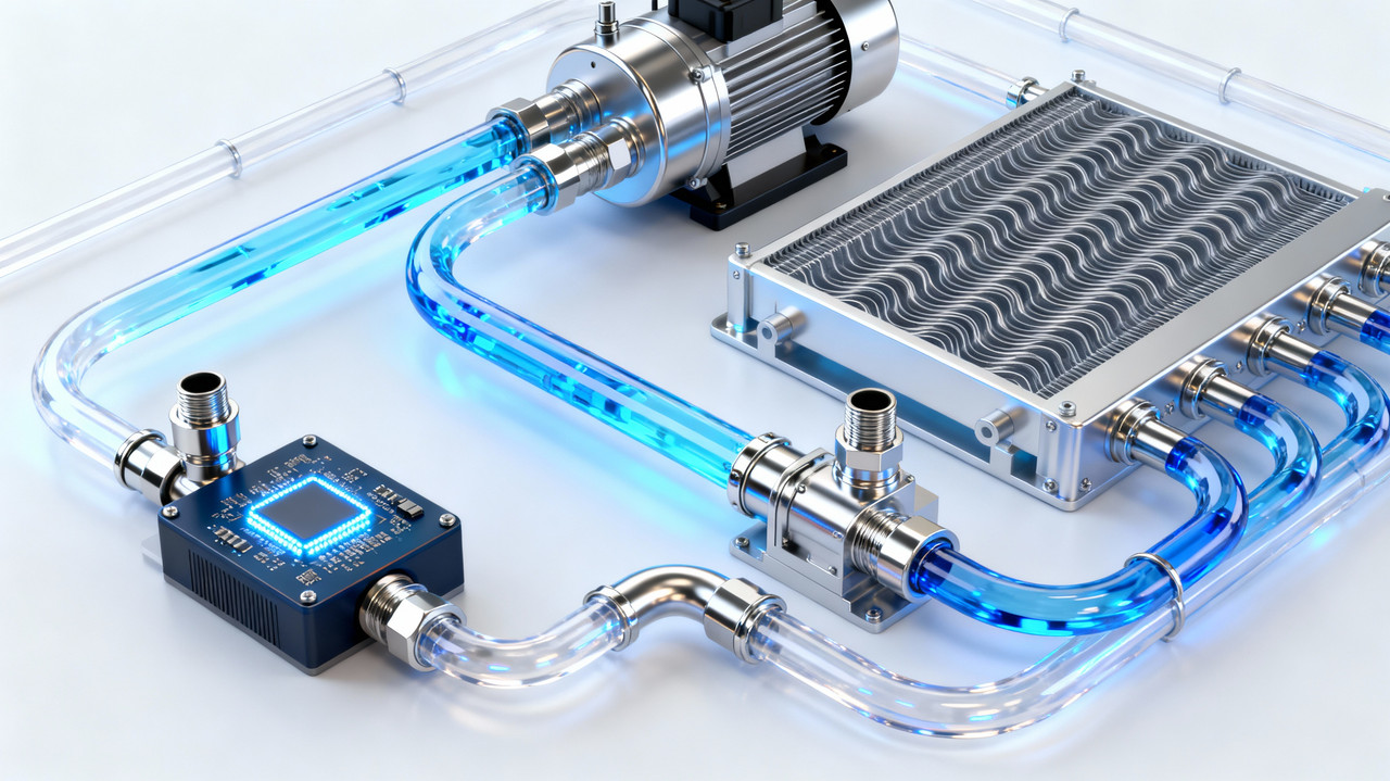 Жидкостное охлаждение электронного оборудования: принципы работы, области применения и преимущества при высоких тепловых нагрузках