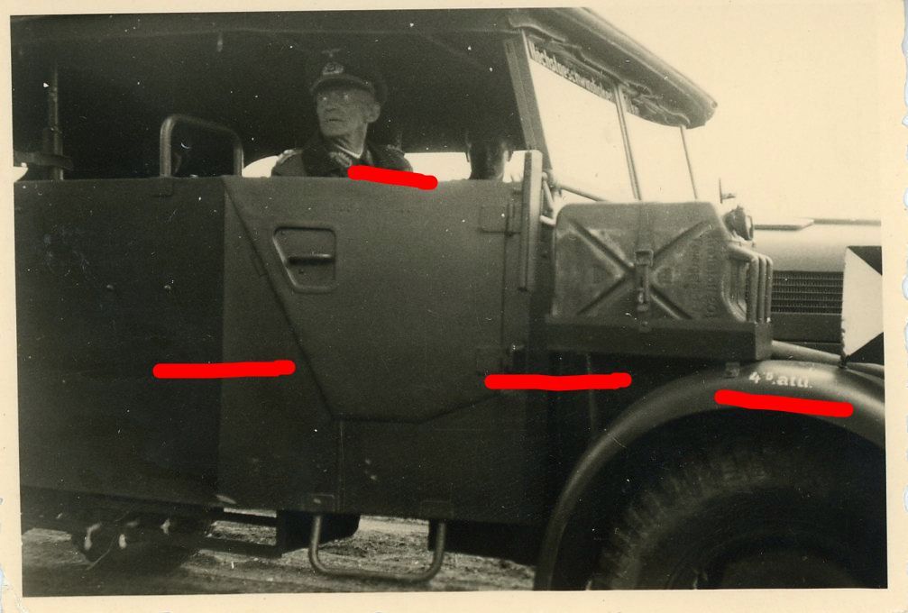 PKW Auto Wagen Kübelwagem hoher offizier General