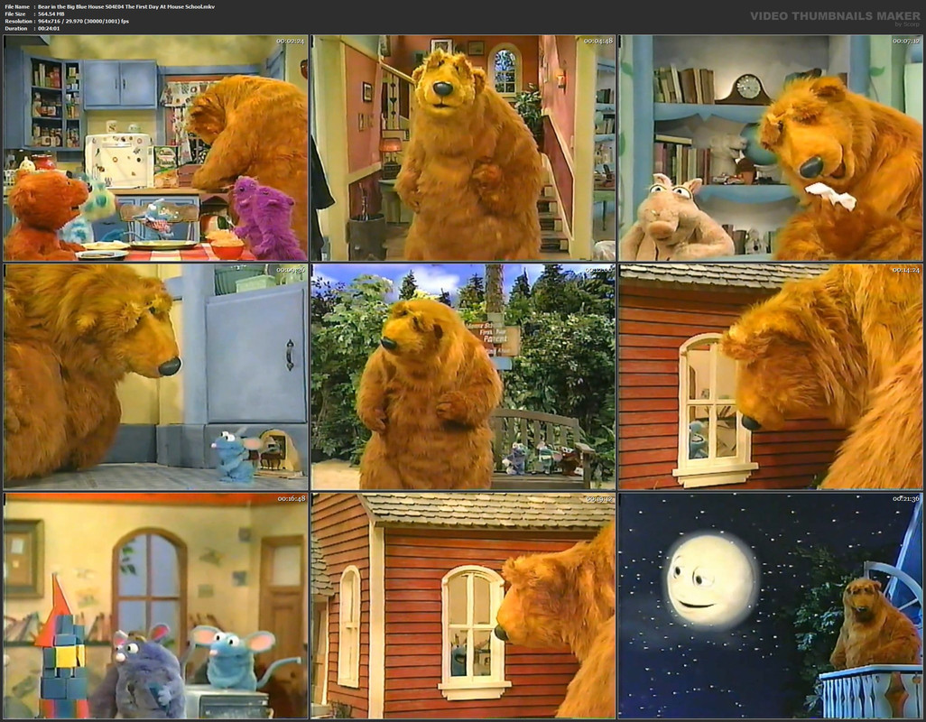 Bear in the Big Blue House S04E04 The First Day At Mouse School.mkv