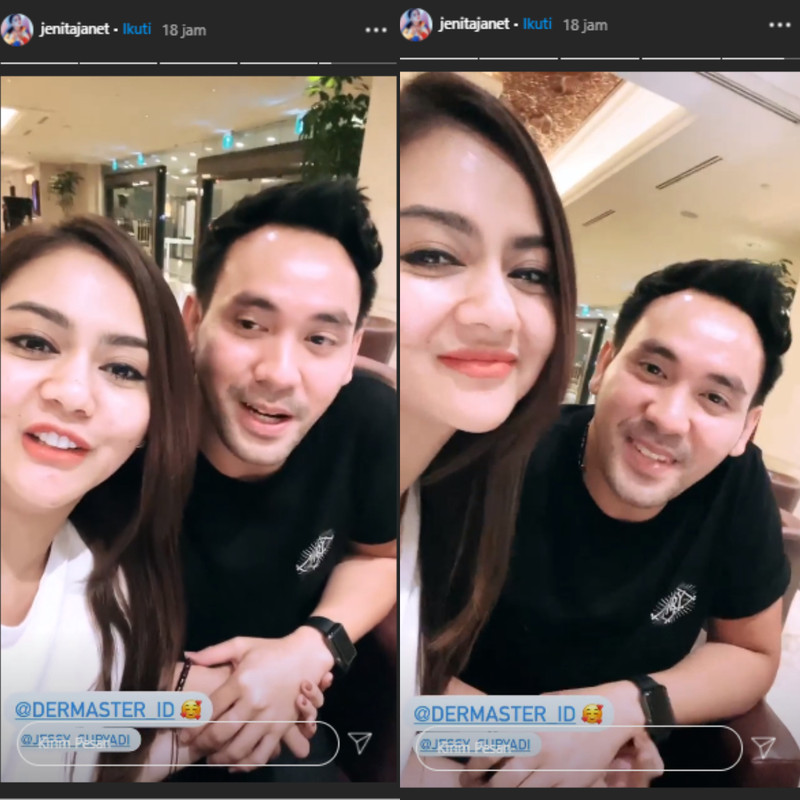 Jenita Janet dan Danu Sofwan perawatan