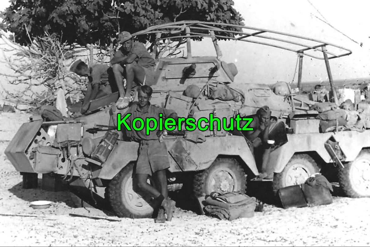 SD KFZ 232 Panzerspähwagen Afrikakorps