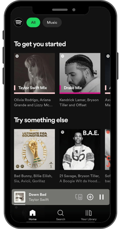 Spotify Screenshot 3