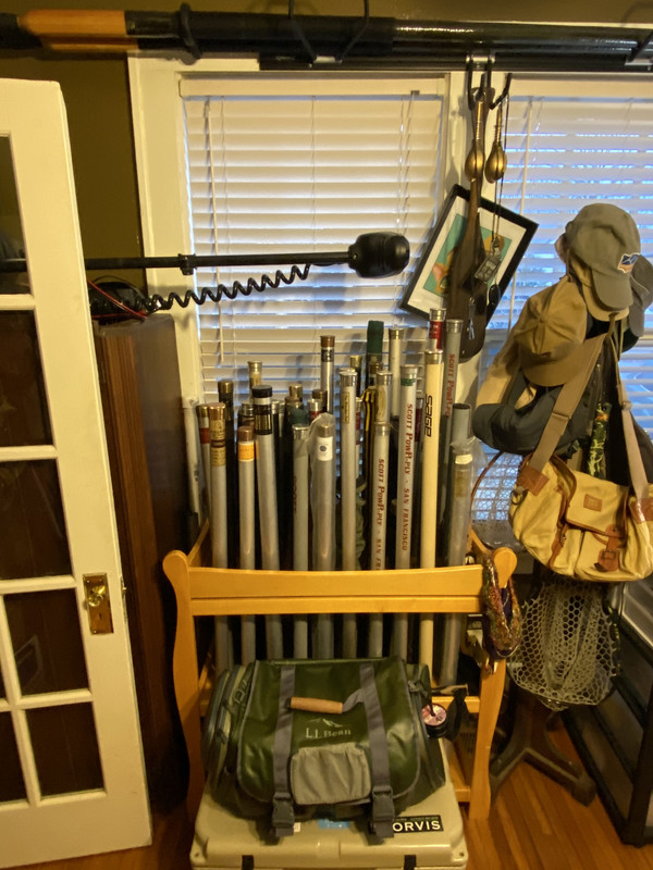 Rod tube rack - The Classic Fly Rod Forum