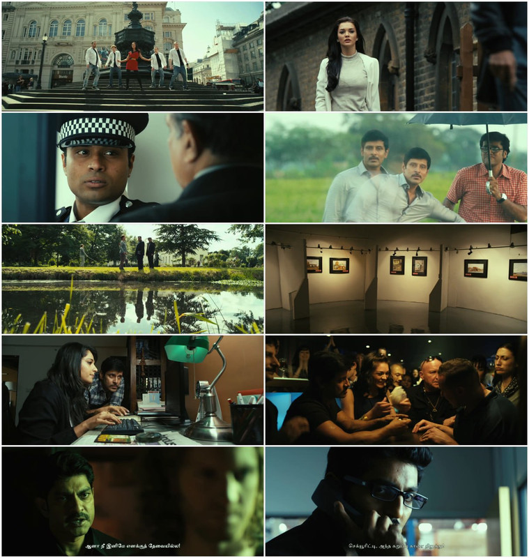 Desh Prem The Real Hero (Thaandavam) 2012 Dual Audio [Hindi & Tamil] Full Movie BluRay ESub screenshot