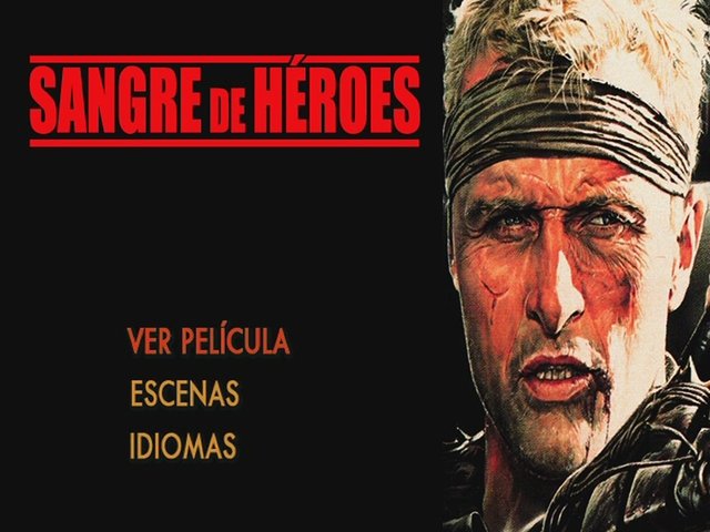 1 - Sangre de Héroes [DVD5Full] [Pal] [Cast/Ing] [Sub:Cast] [1989] [C.Ficción]