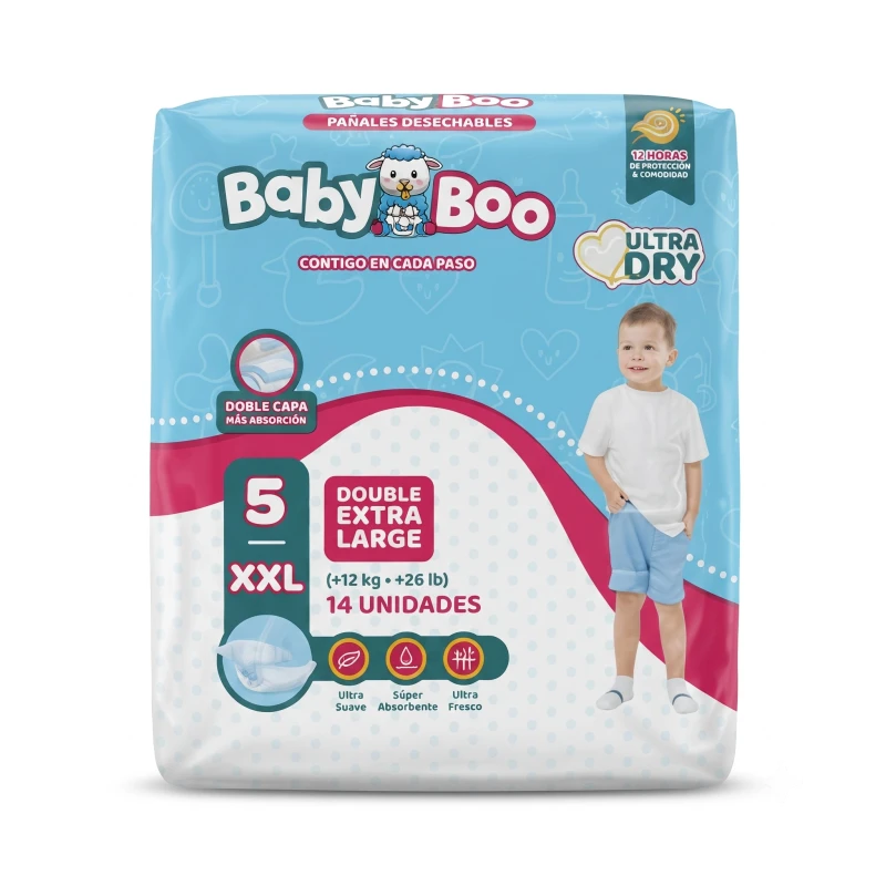 Baby Boo Pañales XXL5 14/1