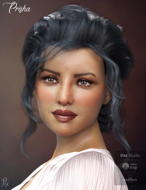 Pix Prisha HD for Genesis 8 Female