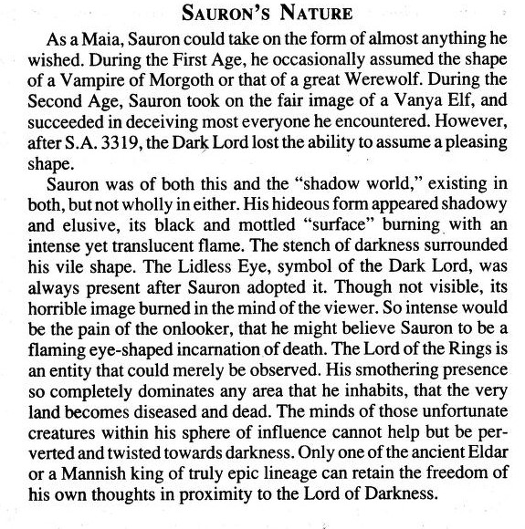 His presence induces disease and corruption