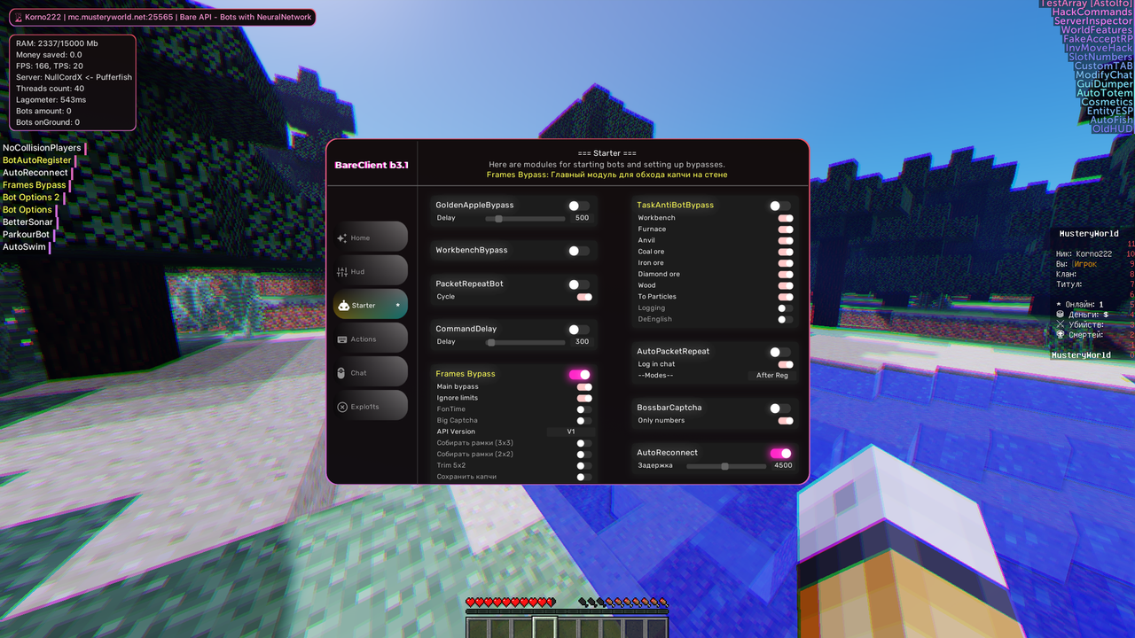 ClickGUI Bots