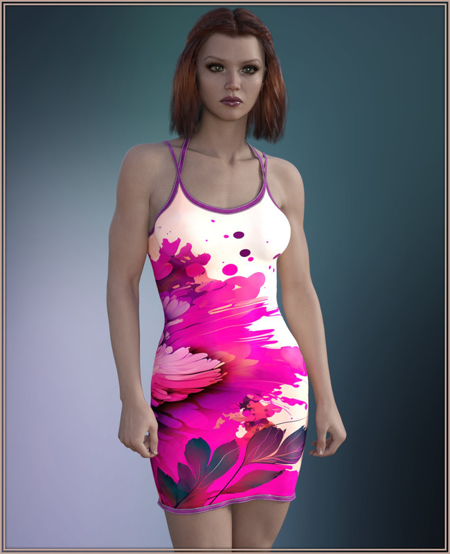 dForce Sporty Mini Dress for G8F and G8.1F