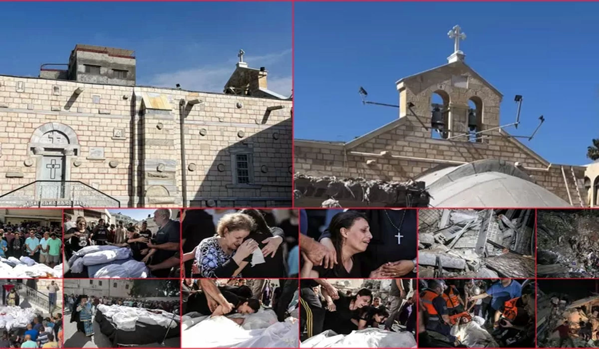 Gereja Katolik di Gaza Jadi Korban Peluru Nyasar, Ini Alasannya