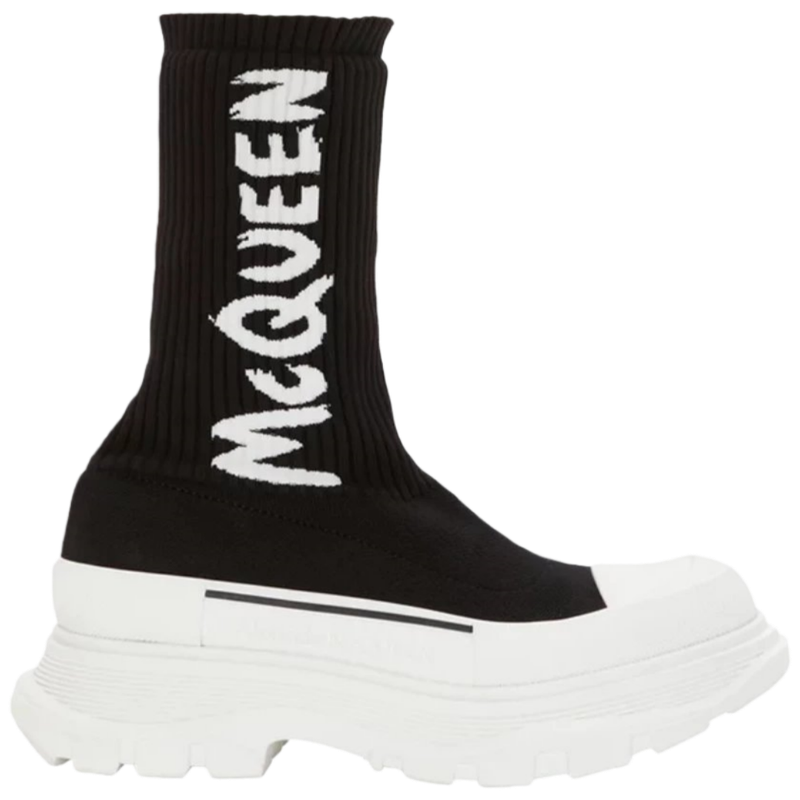 Alexander McQueen Ribbed (Black/White)