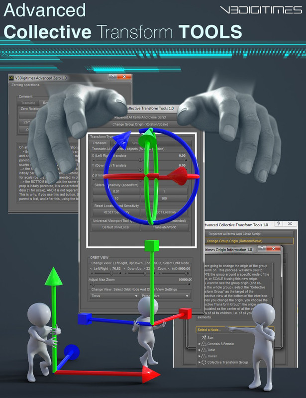 Advanced Collective Transform Tools