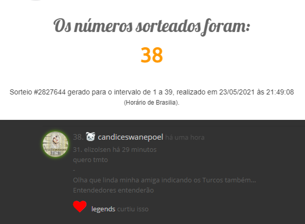 sorteio