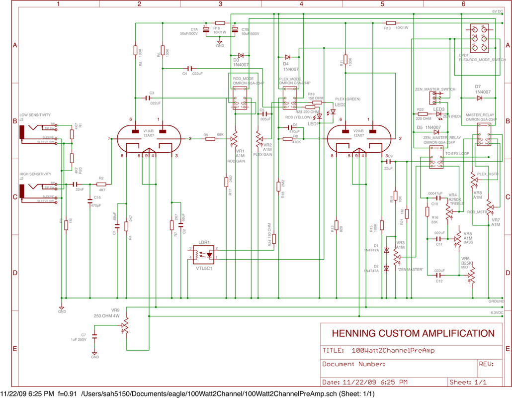 100Watt2ChannelPreAmp