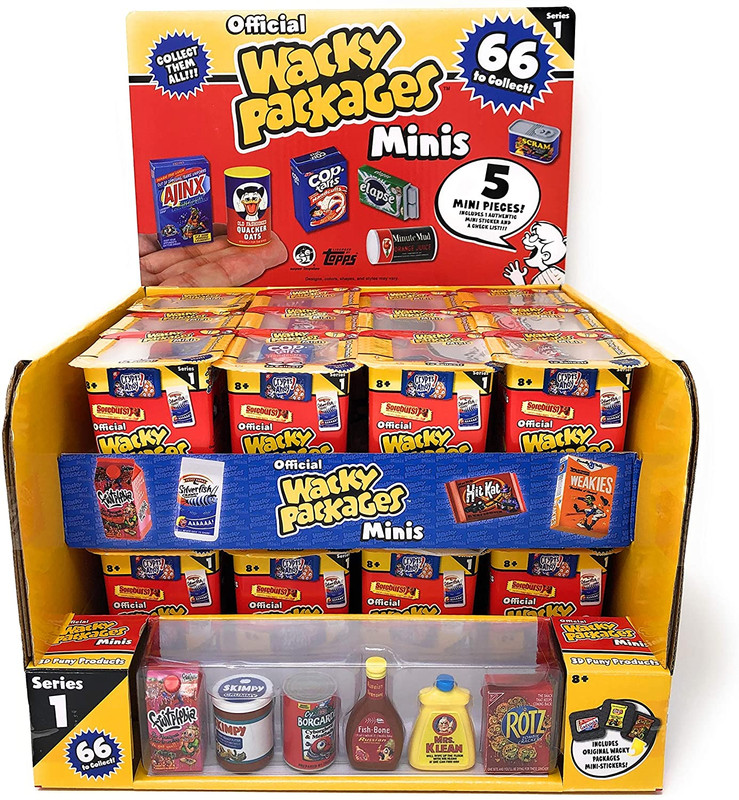 Wacky Packages Minis Series 1 15 Piece Set