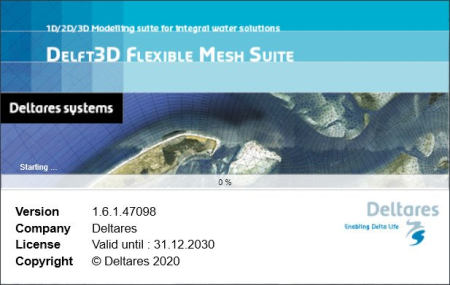 Delft3D FM Suite 2020.02 v1.6.1.47098 HMWQ