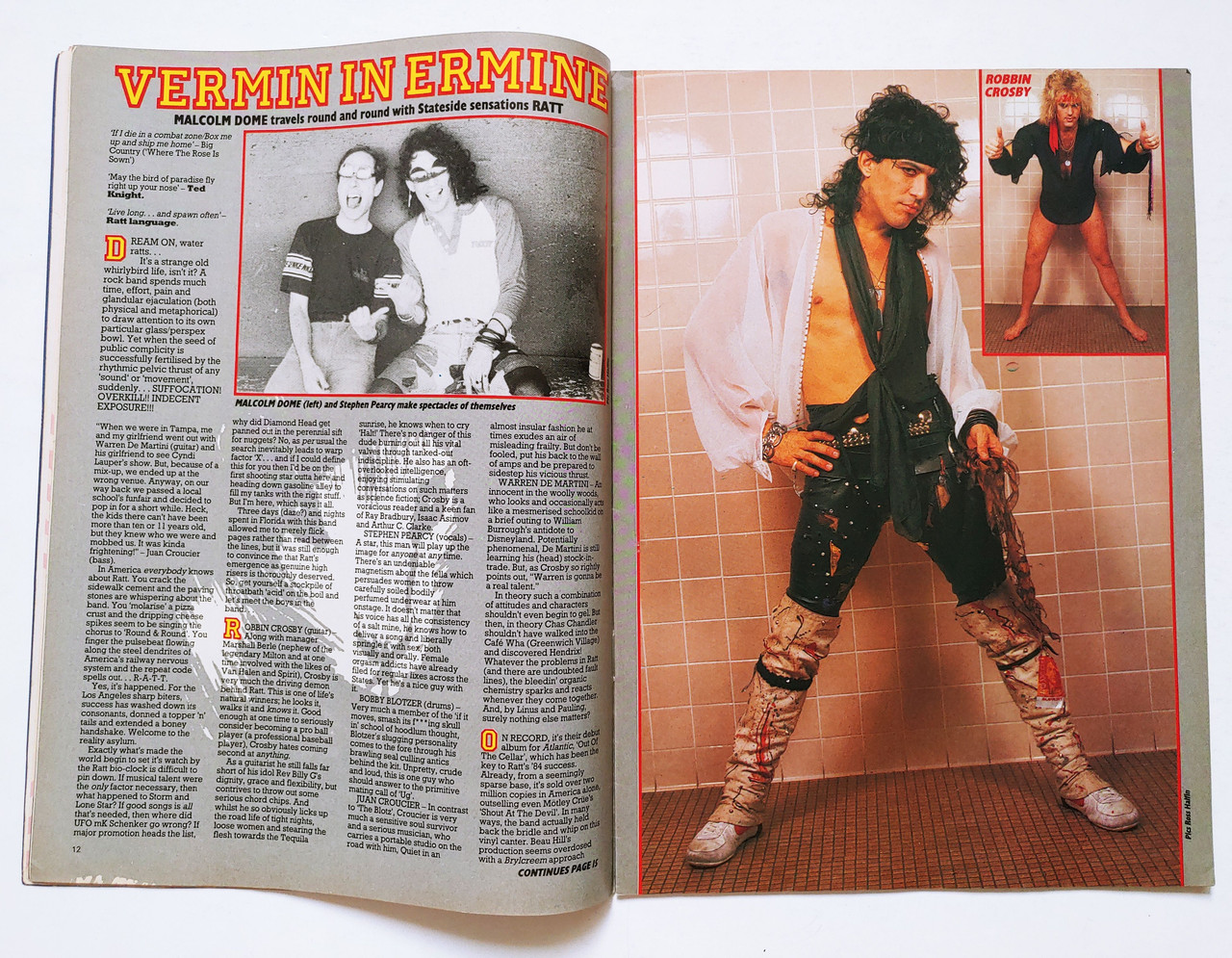1985 01 10 GB Kerrang n85 v02 p12 13
