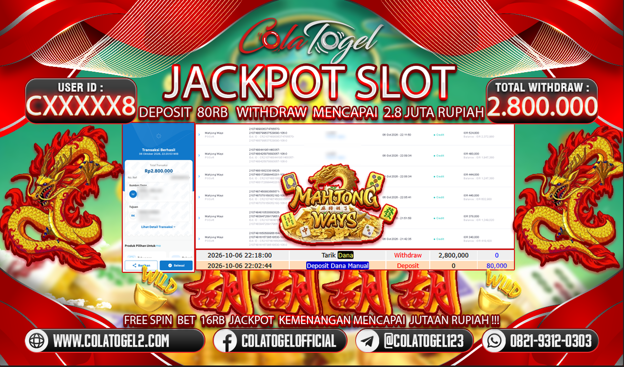 JACKPOT SLOT GACORR !!!