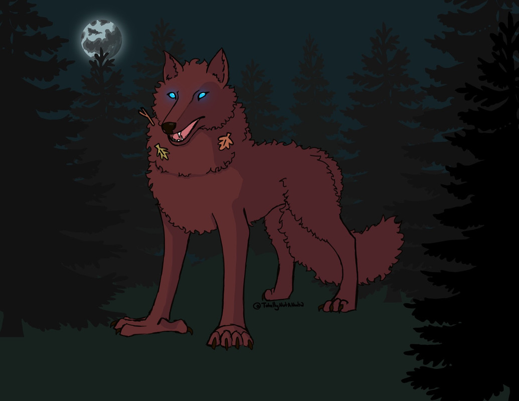 Anne’s wolf form!