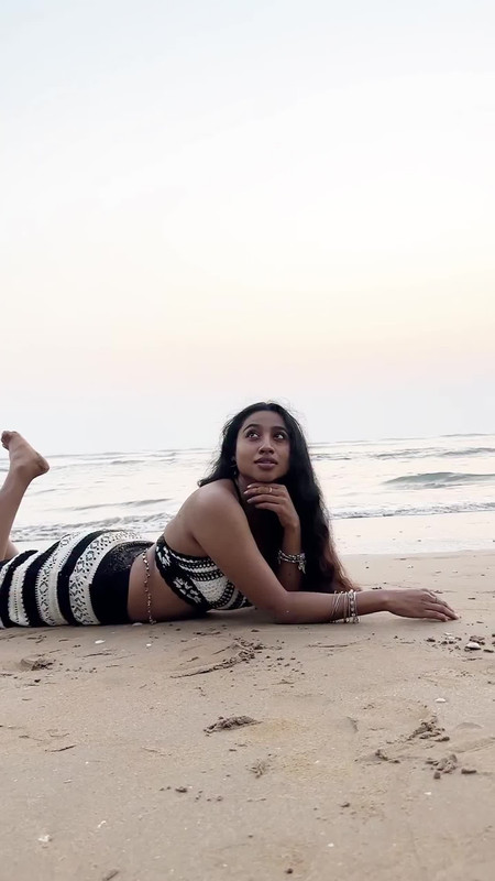 Anjana Mohan Sexy Wet Beach Tease Sets the Internet Buzzing