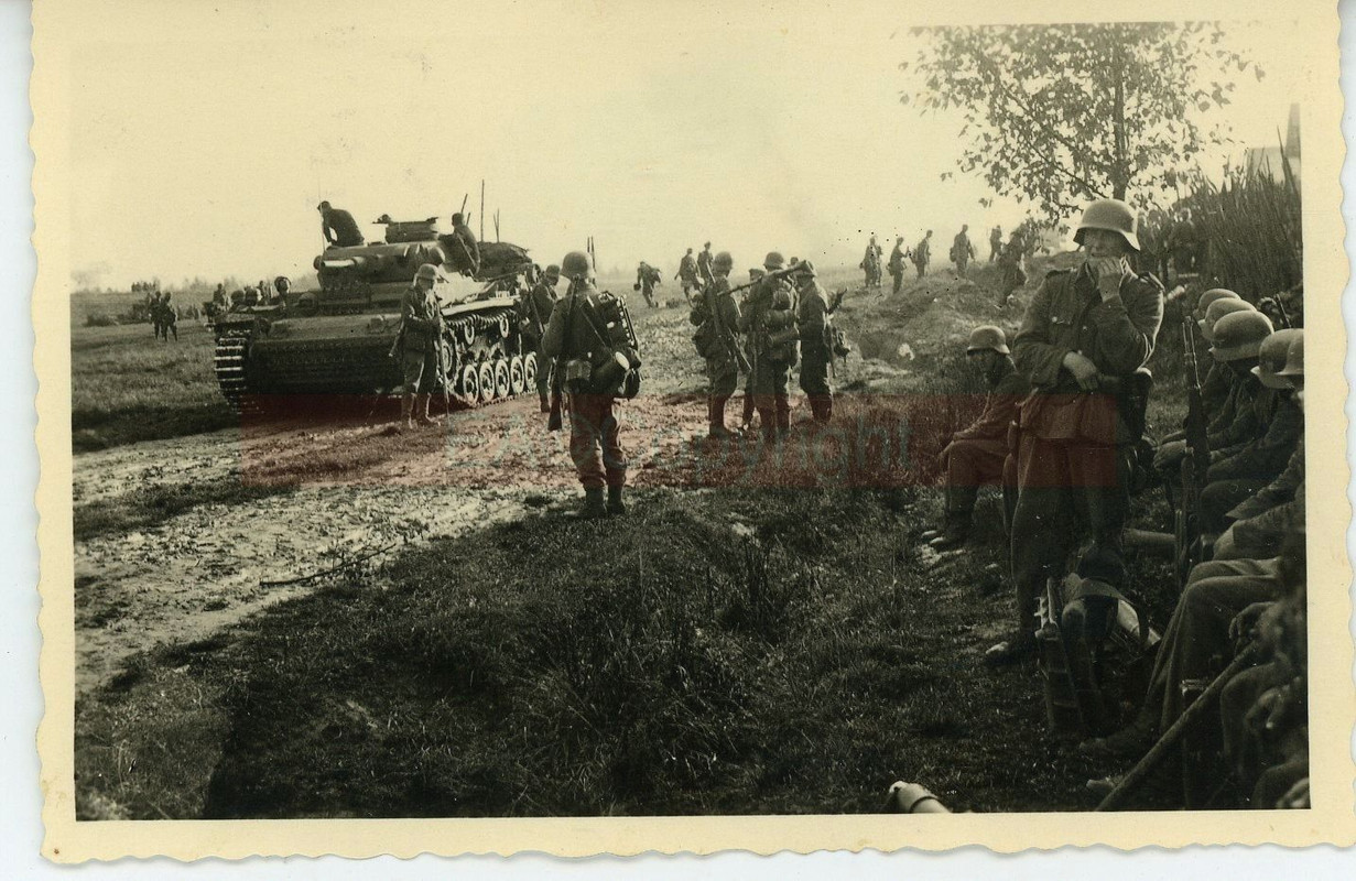 Russland Panzer III Tank Kämpfe Foto
