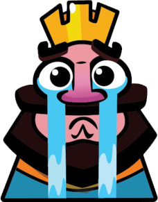 Crying King Emote