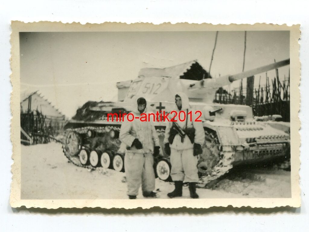 Wehrmacht, Panzer IV, Tank, Turmnummer 512, Wint