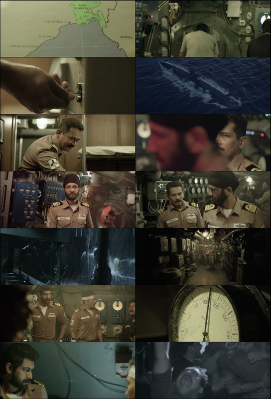 The Ghazi Attack (2017) 1080p | 720p | 480p BluRay [Hindi (हिन्दी)] DD5.1 ESub