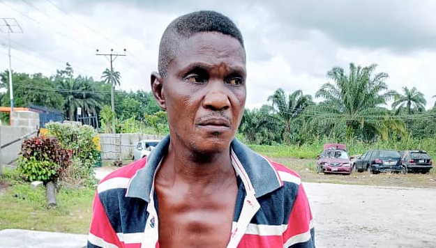 Police-arrests-native-doctor-with-human-skulls-in-Delta