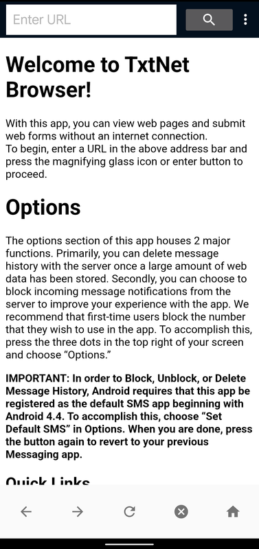 TxtNet Browser APK Download