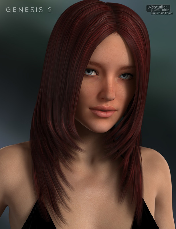 00 main blakely hair for genesis 2 females daz3d