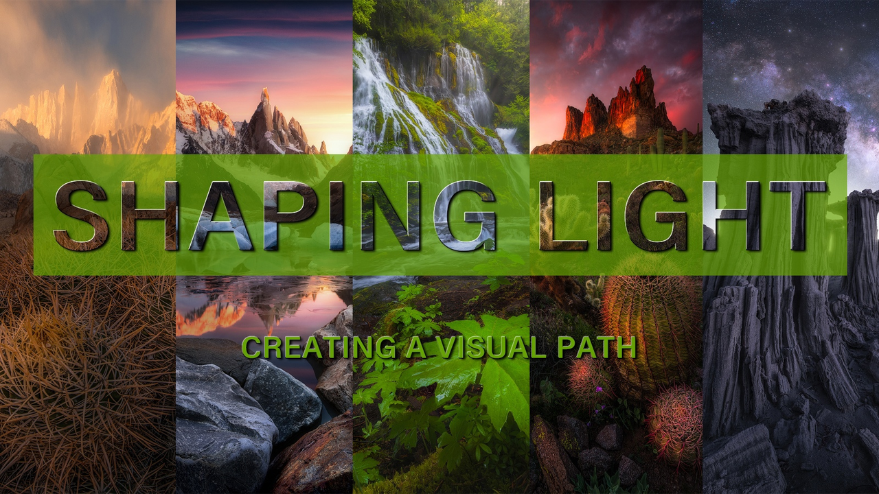 Joshua Snow – Shaping Light: Creating a Visual Path Video Tutorial