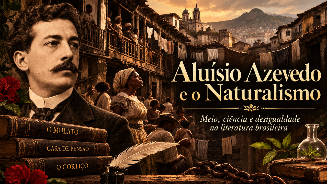 Aluísio Azevedo e o Naturalismo: Meio, ciência e desigualdade na literatura brasileira