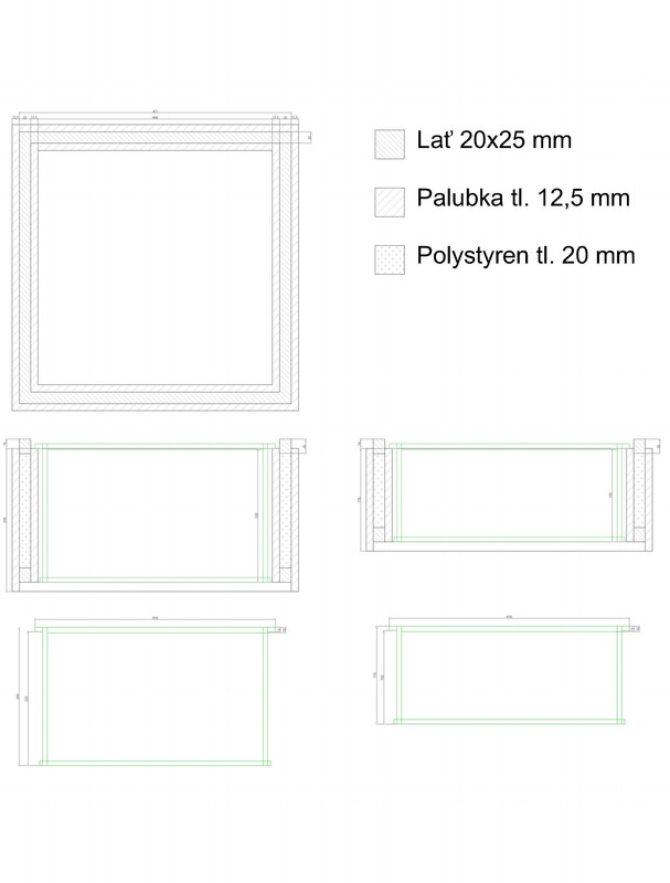nástavek šířky 39