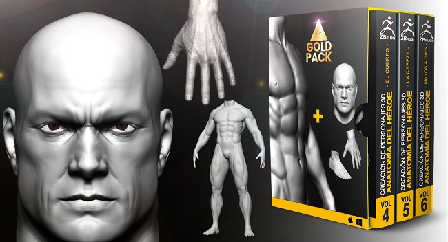 3D Character Creation – Gold Pack