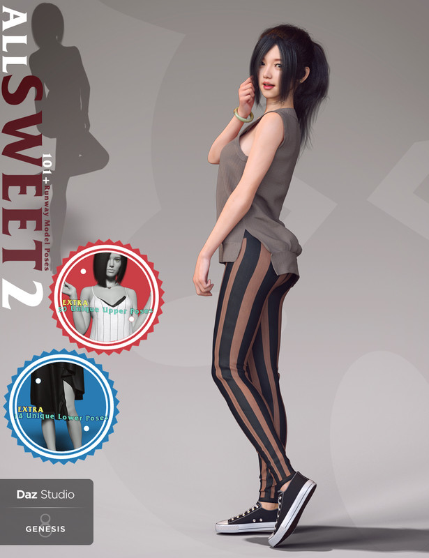 All Sweet Fashion Poses Series 2 for Genesis 8 Female All Sweet Fashion Poses Series 2 for Genesis 8 Female