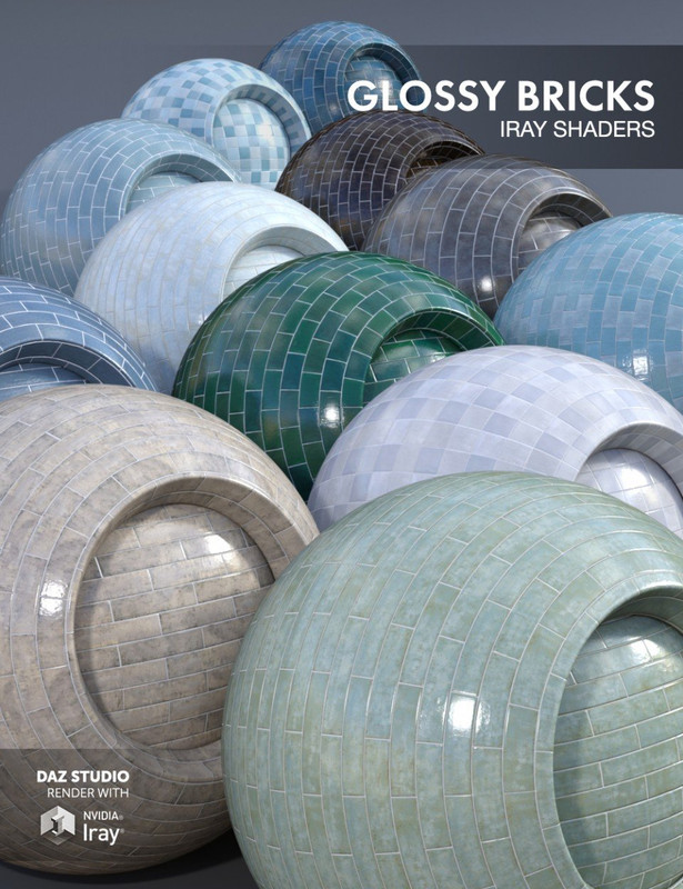 Glossy Bricks - Iray Shaders Glossy Bricks - Iray Shaders