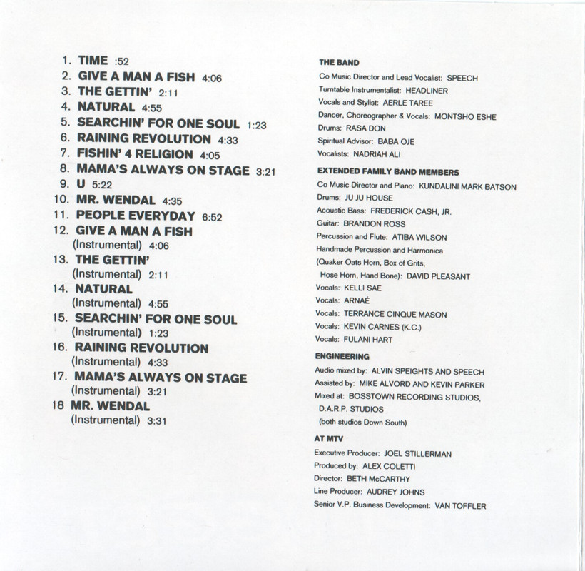 Arrested Development - Unplugged_BOOK_1_ [1993]