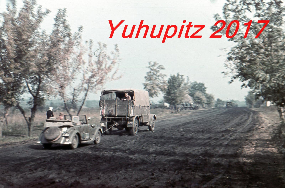 Farbdia WK II Rumänien