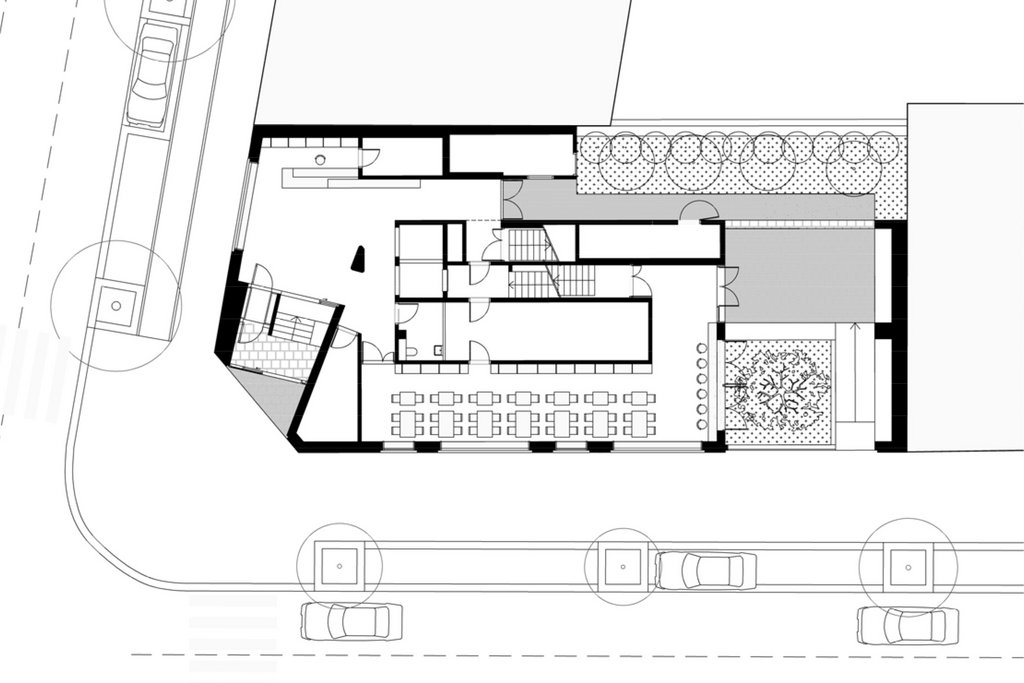 Plan de rez-de-chaussée