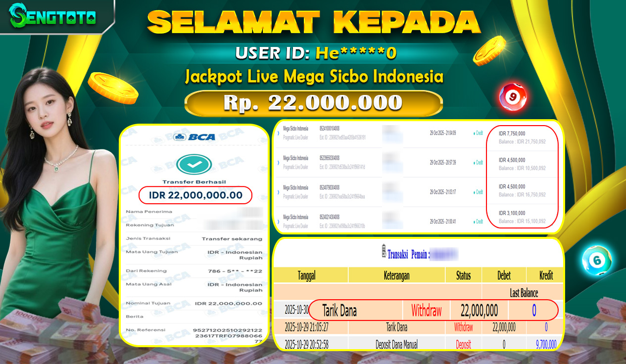 BUKTI PEMBAYARAN SLOT LIVE MEGA SICBO INDONESIA