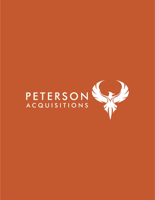 Peterson Acquisitions - White on Rust