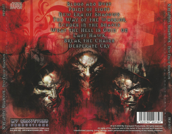 Screaming Shadows - New Era Of Shadows (2009) Lossless+MP3